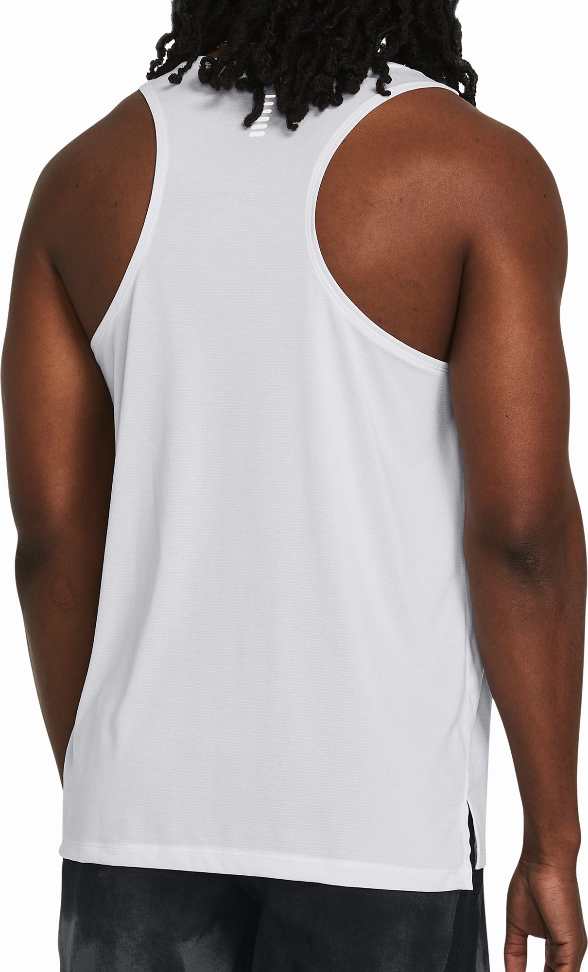 image Under Armour Launch Mens Running Vest - White