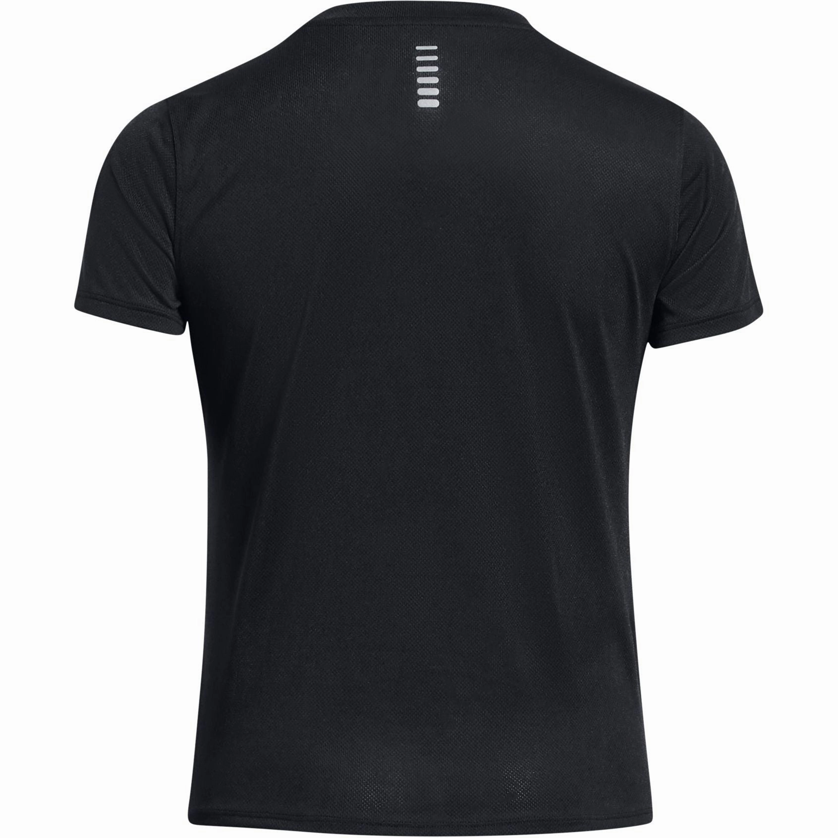 Chilly Day Style Under Armour Launch Splatter Short Sleeve Womens Running Top - Black
