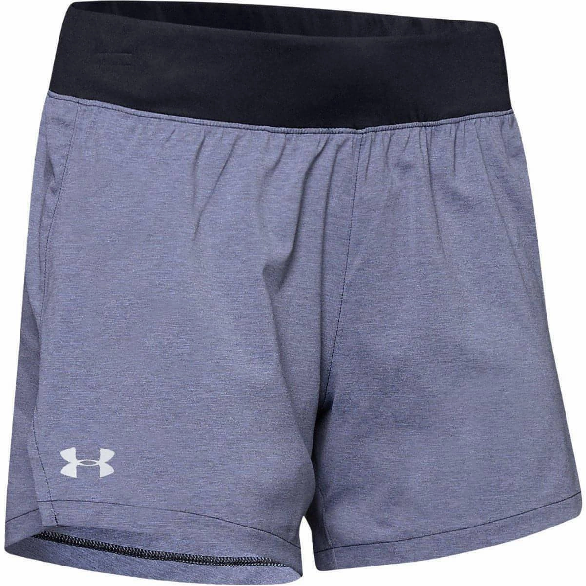 Tagless label Under Armour Launch Womens Running Shorts - Black