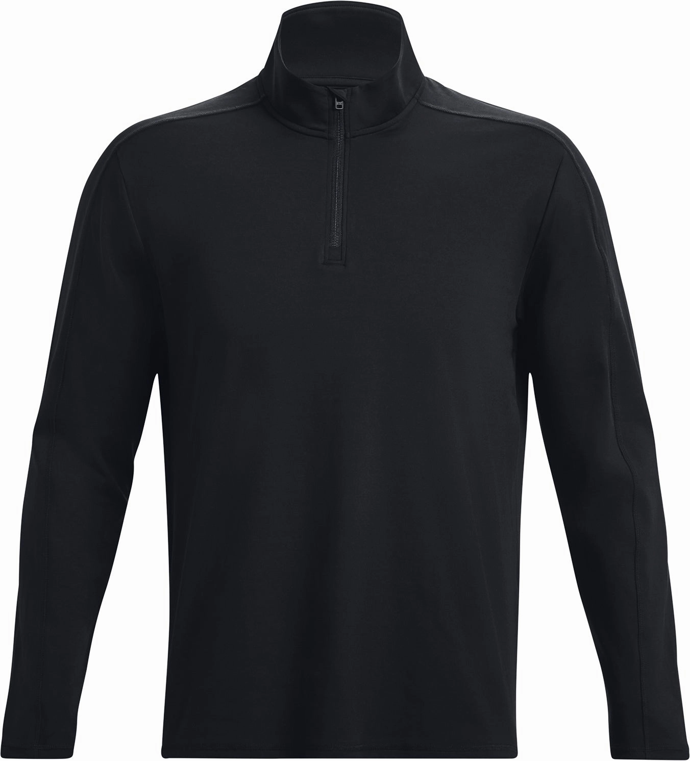 Under Armour Meridian Half Zip Long Sleeve Mens Training Top - Black ErgonomicCut