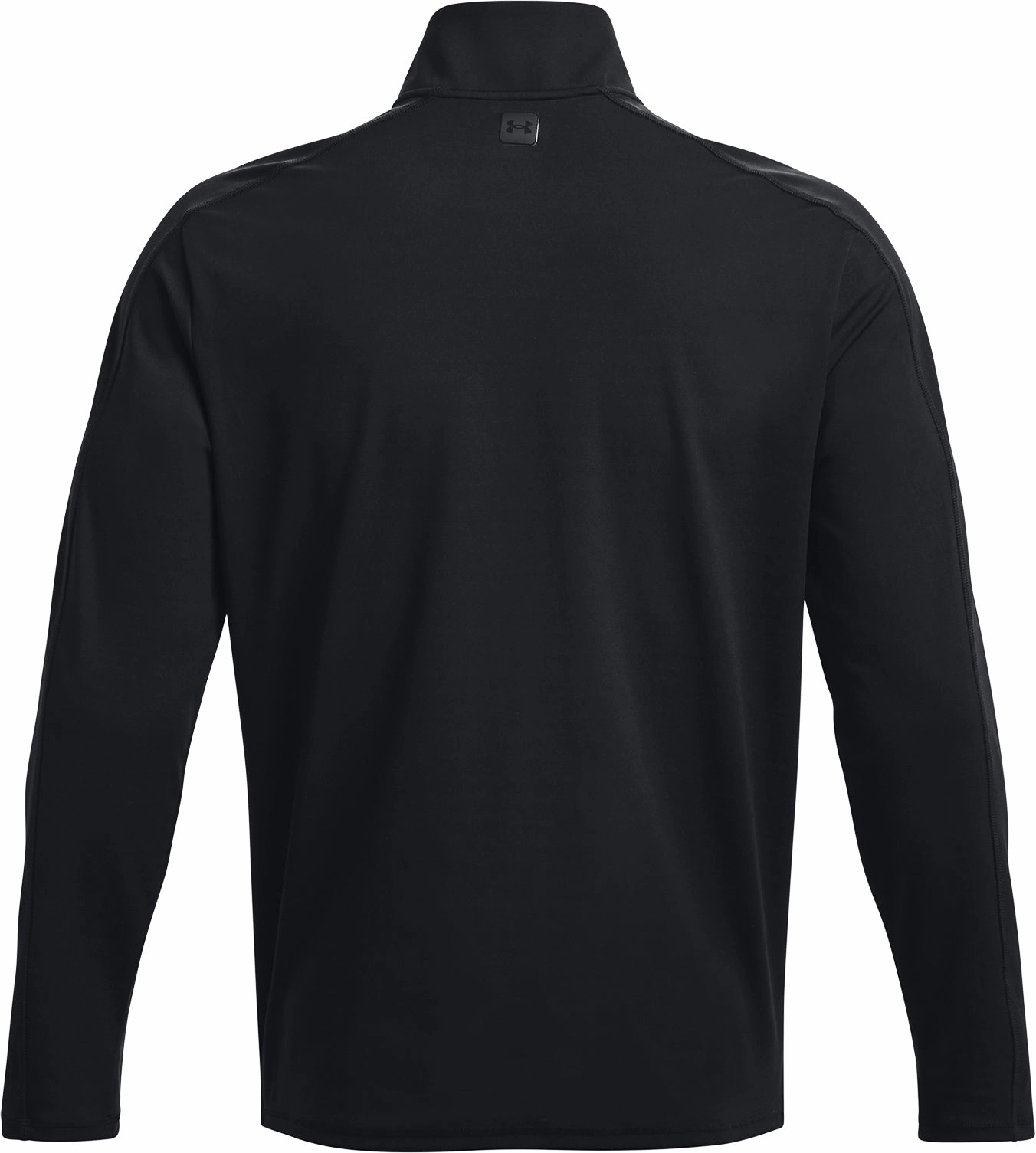 Flex Fit QuickReleaseFastenings Under Armour Meridian Half Zip Long Sleeve Mens Training Top - Black