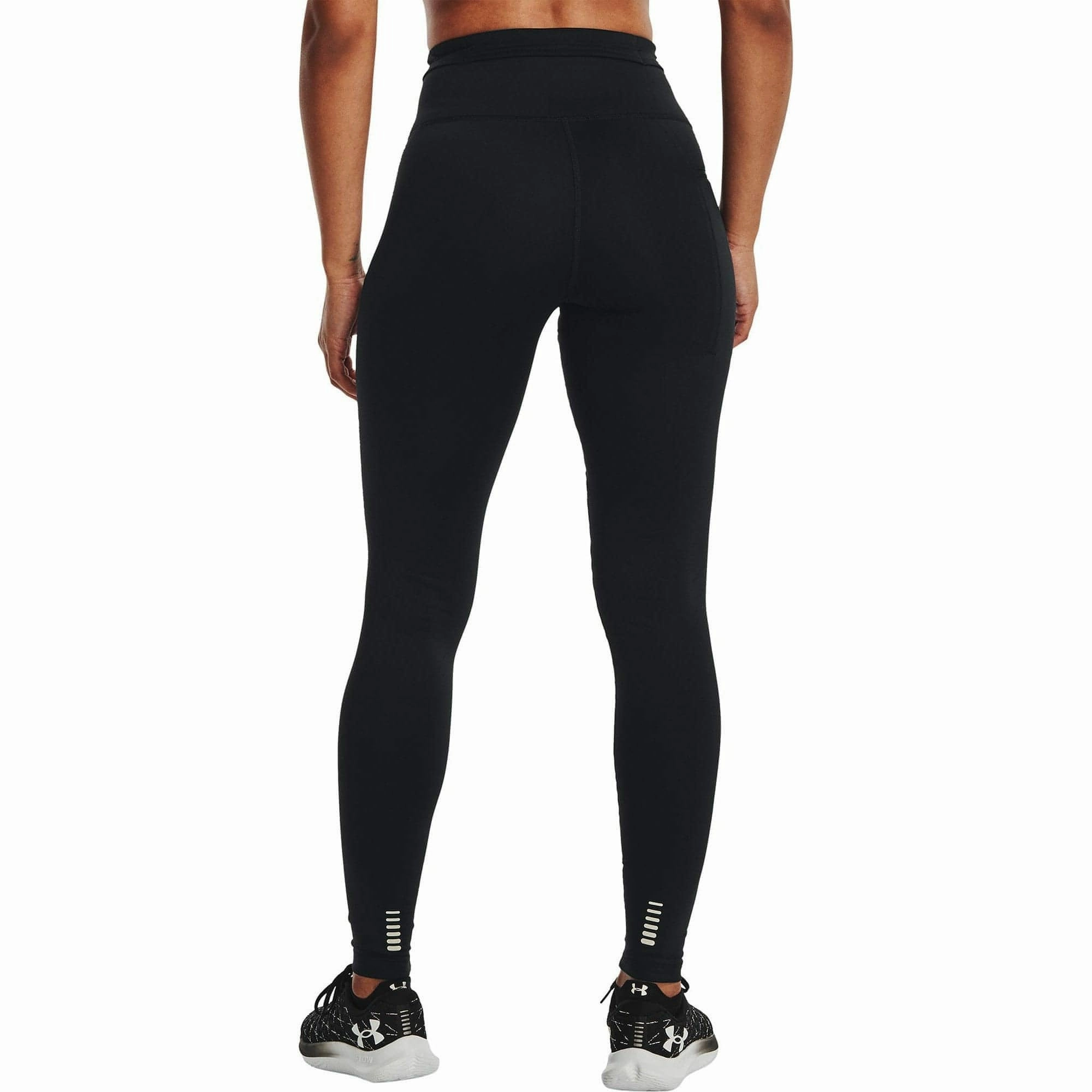 Under Armour OutRun The Cold Womens Long Running Tights - Black Active Gear semi-formal look