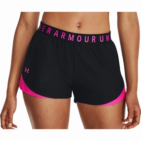 Under Armour Play Up 3.0 Womens Running Shorts - Black Durable Construction