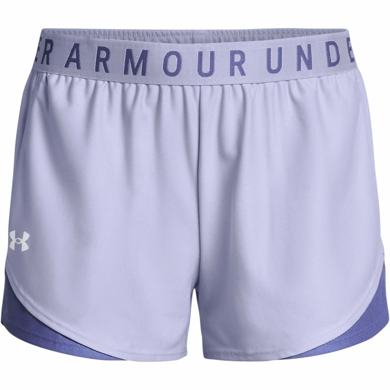 Under Armour Play Up 3.0 Womens Running Shorts - Blue fade resistant color Wind Resistant Panels