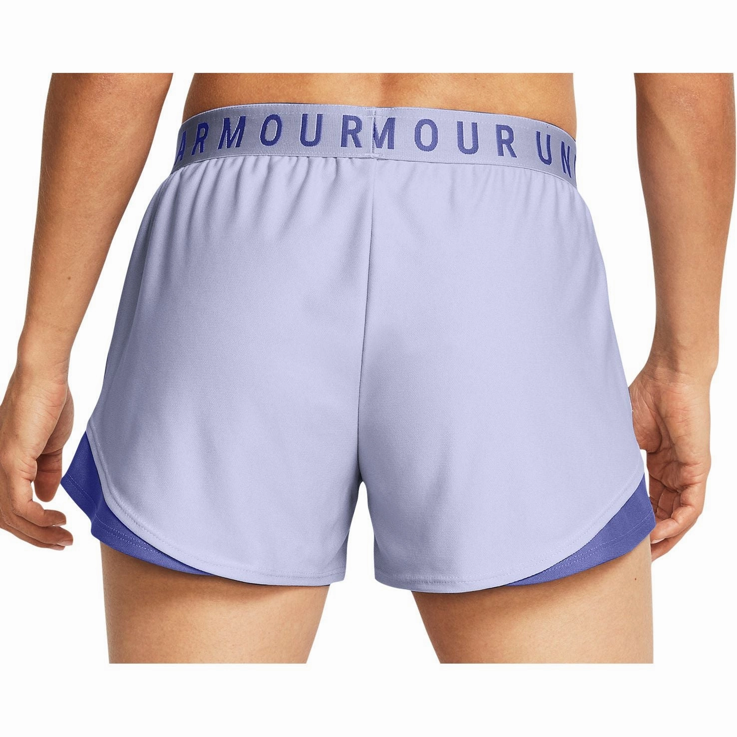Under Armour Play Up 3.0 Womens Running Shorts - Blue Moisture Management System