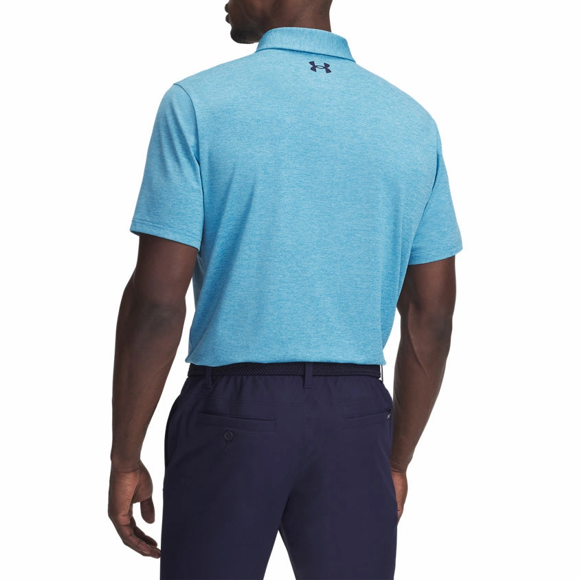 Flatlock stitching Thermoregulating Lining Under Armour Playoff 3.0 Polo Golf Shirt - Blue