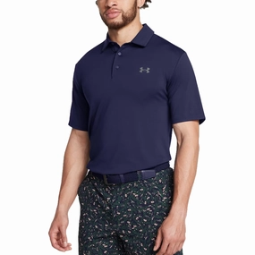 Trendy Prints Under Armour Playoff 3.0 Polo Golf Shirt - Midnight Navy/Castlerock