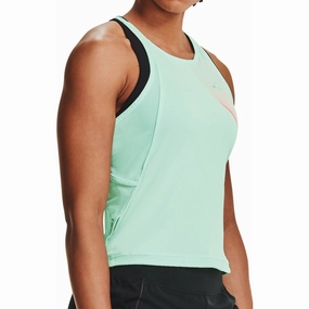 pastime Under Armour Qualifier Iso-Chill Womens Running Vest Tank Top - Blue