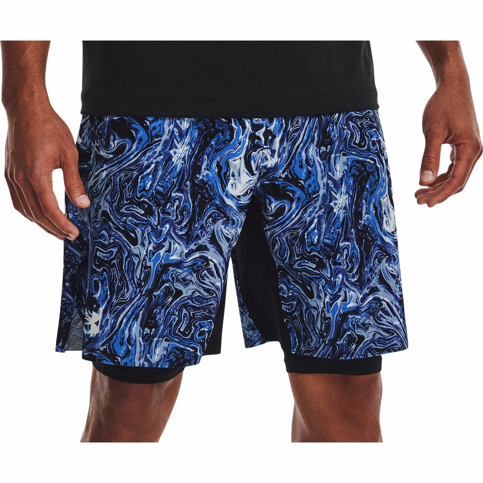 Under Armour Reign Woven Mens Training Shorts LayeredPaneling
