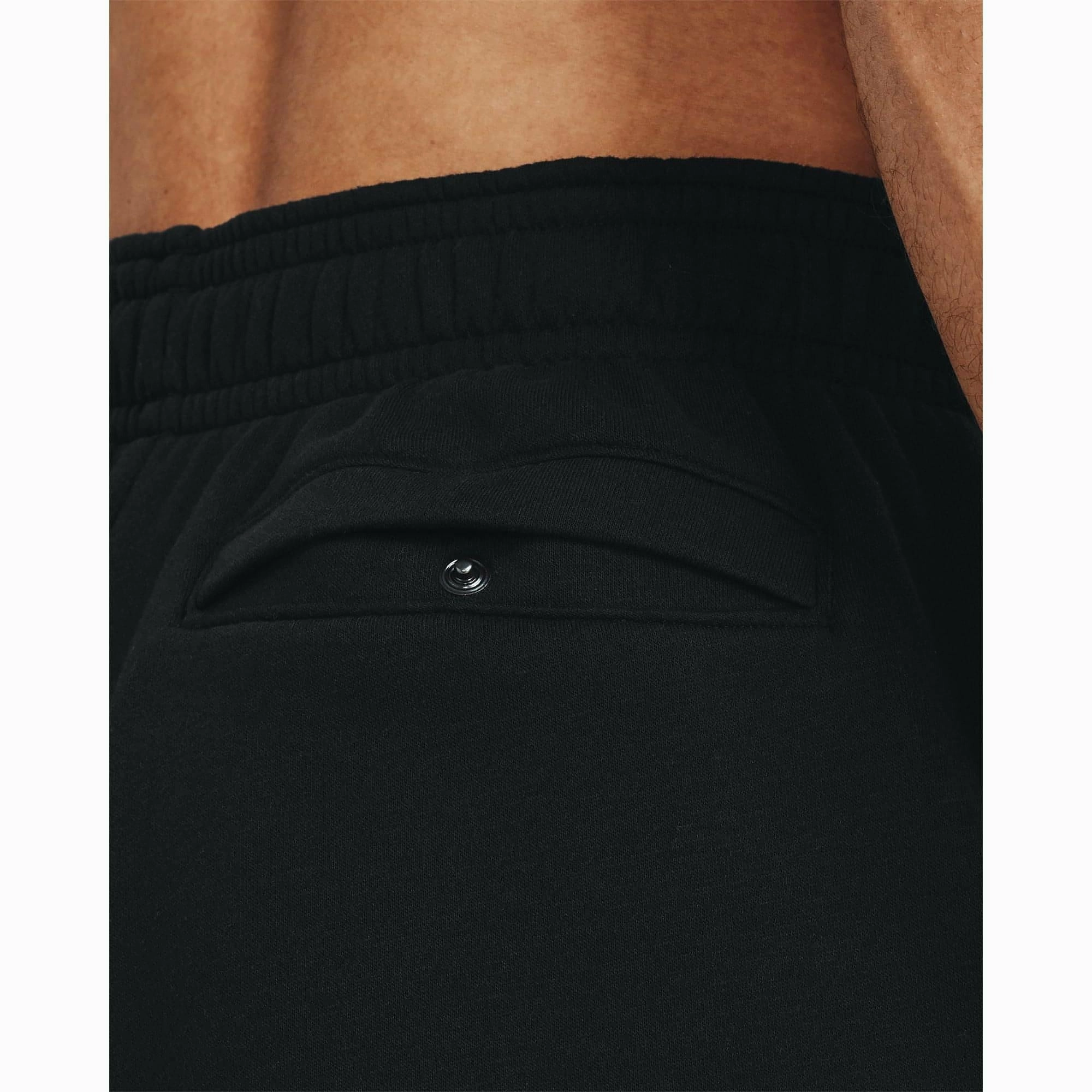 Under Armour Rival Fleece Graphic Mens Training Joggers - Black Thermal Insulation