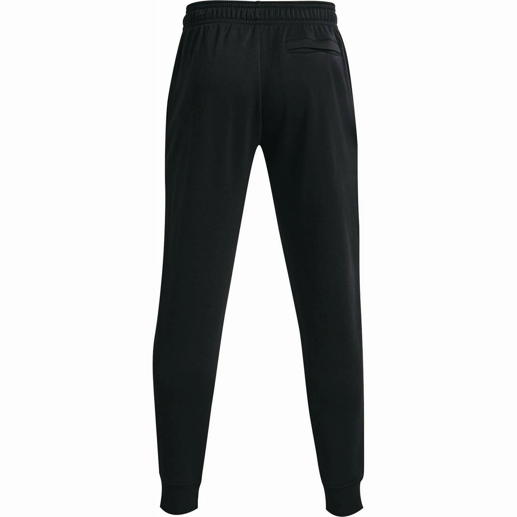 Under Armour Rival Fleece Graphic Mens Training Joggers - Black AntiPilling Surface