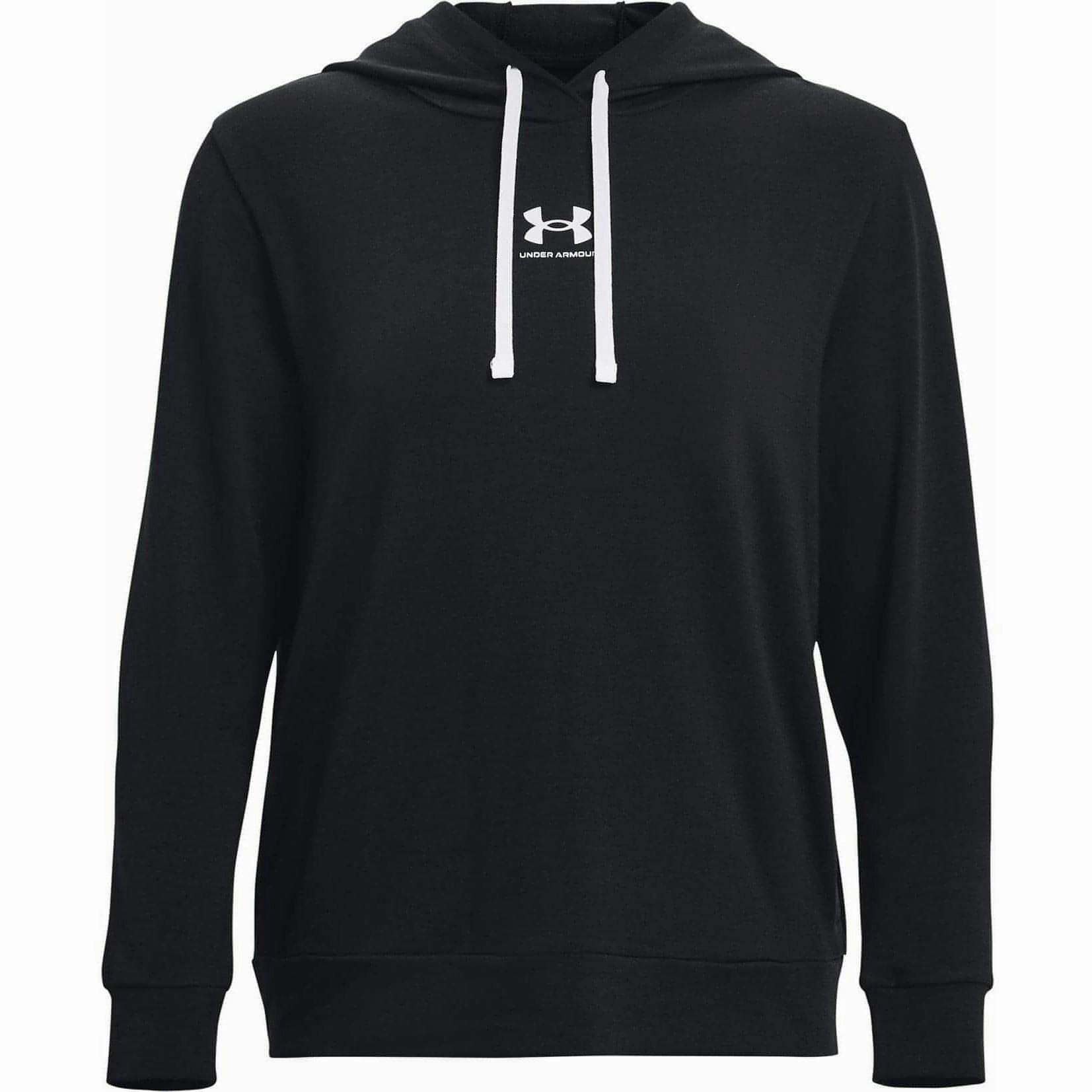 Vintage Soul Under Armour Rival Terry Womens Hoody - Black