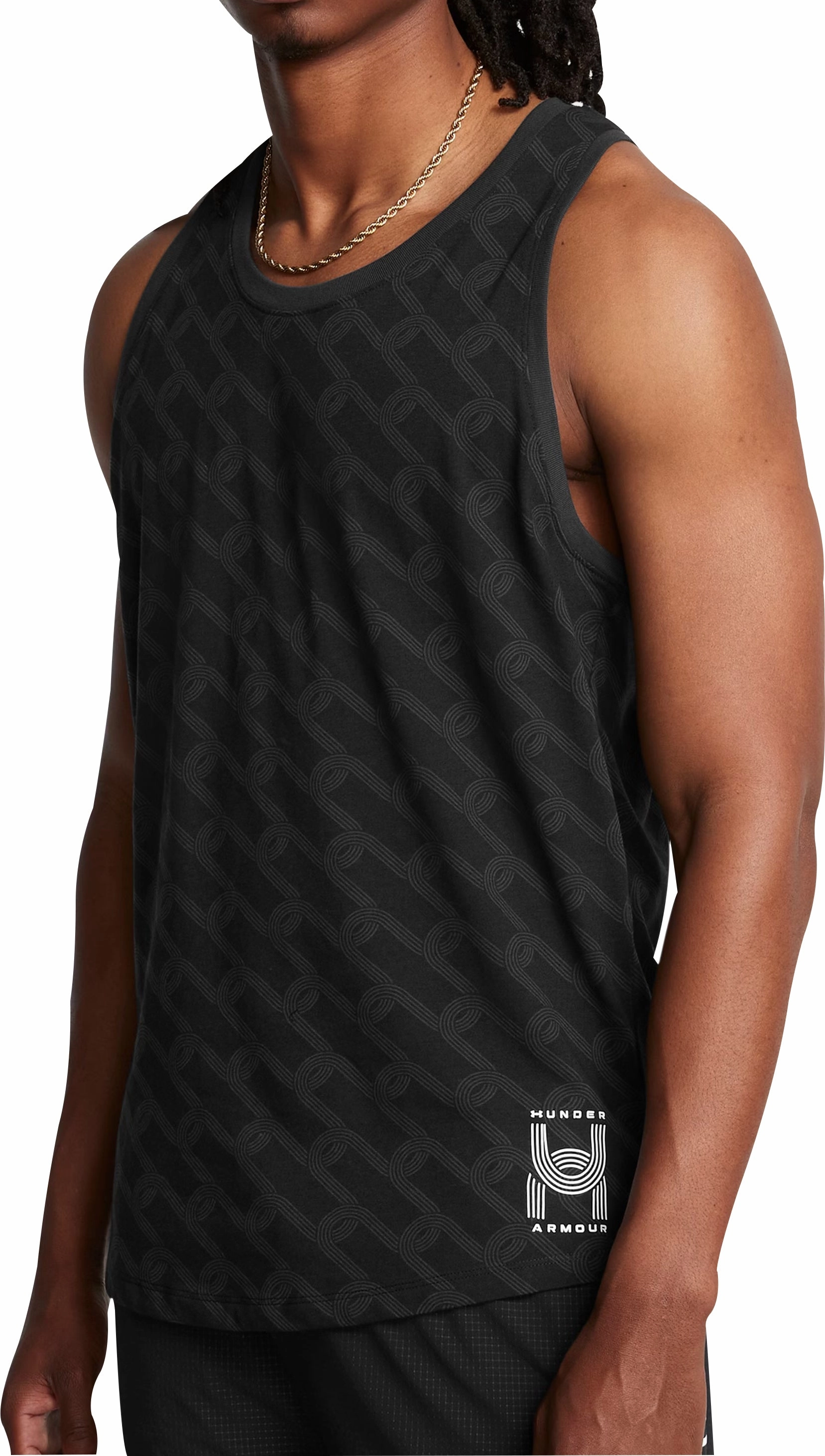 Daily Wear ready - to - wear Under Armour Run Anywhere Mens Running Vest - Black
