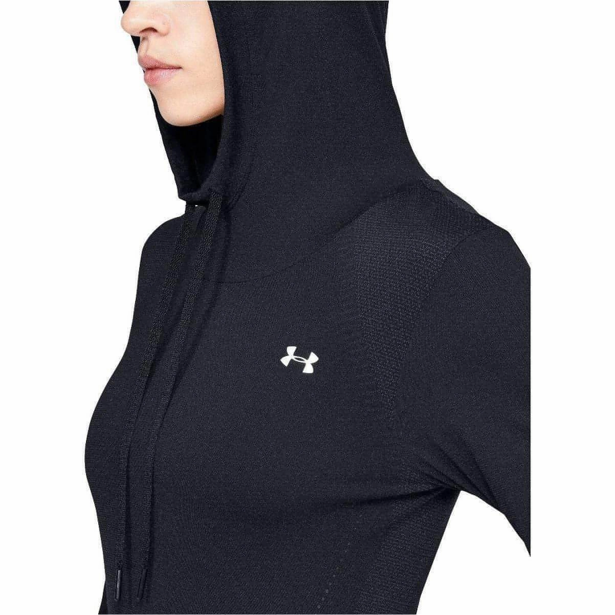 Neo Mode Under Armour Seamless Womens Training Hoody - Black