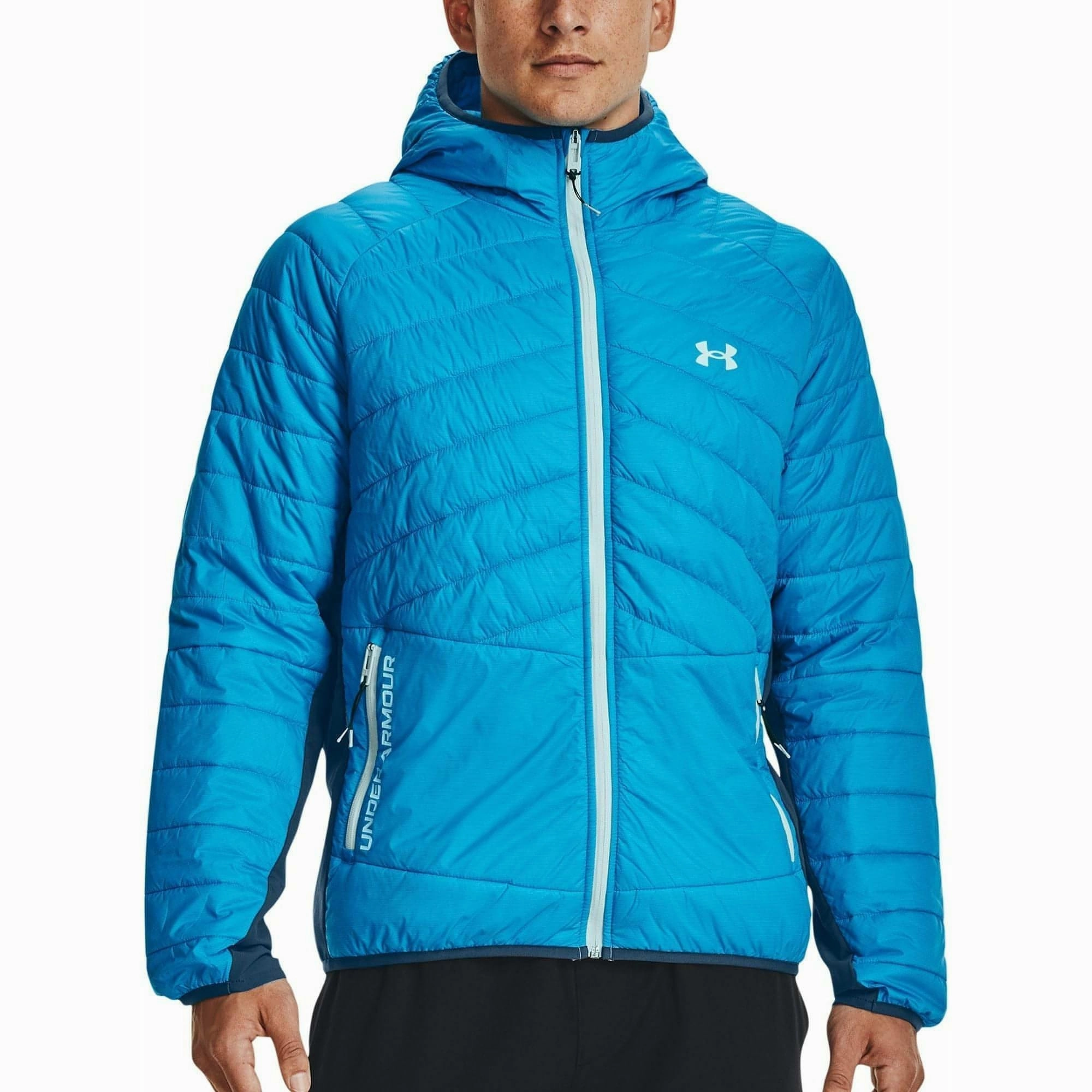 Clean string Under Armour Storm ColdGear Reactor Active Mens Hybrid Jacket - Blue