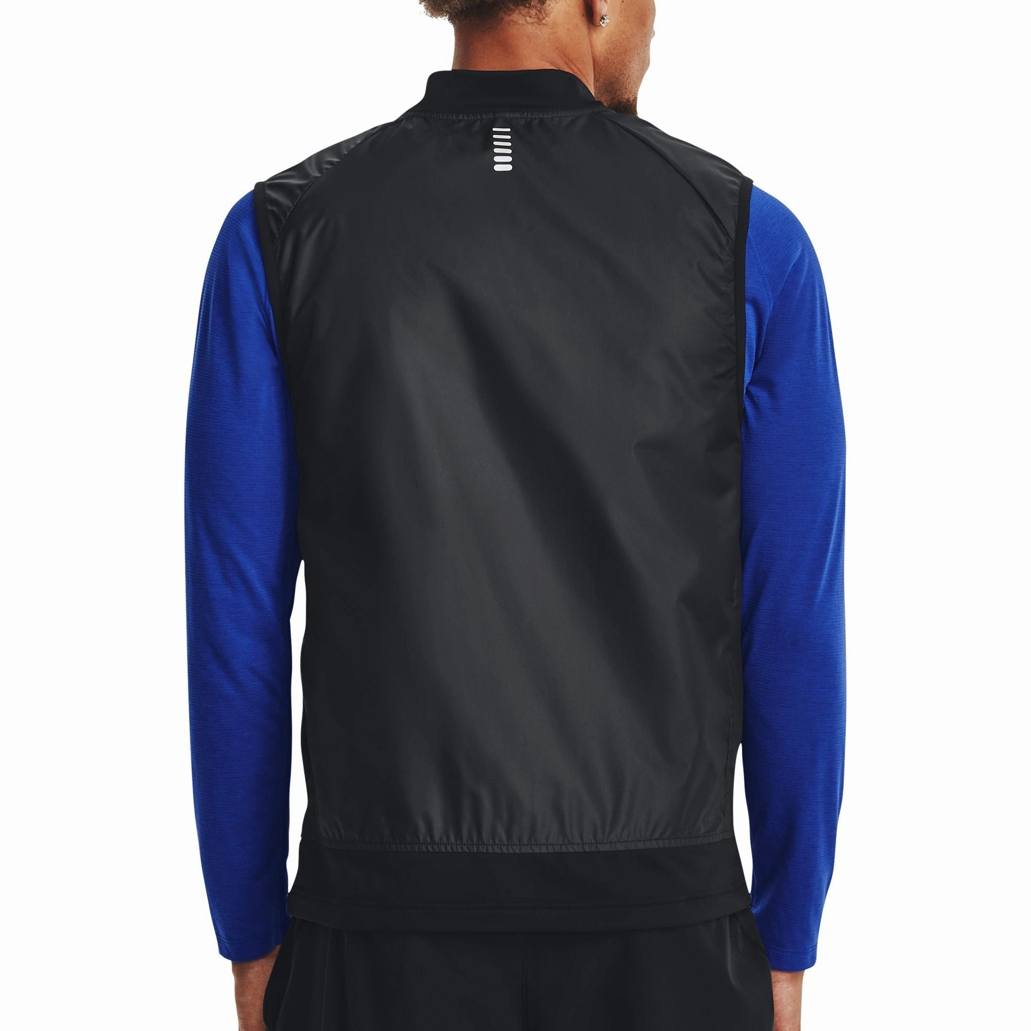 Vegan Option Memory Under Armour Storm Insulated Mens Running Gilet - Black