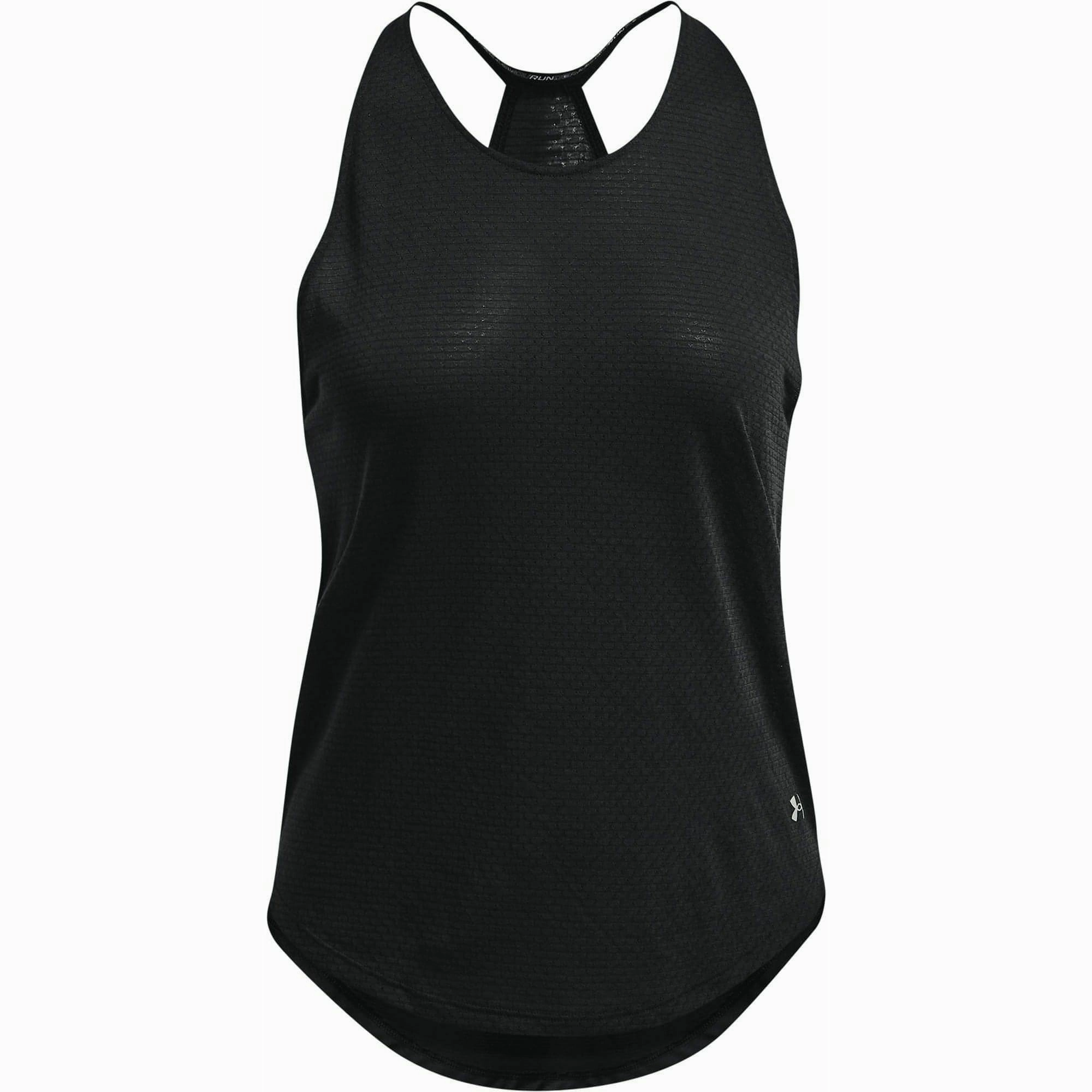 BodyAdaptive Under Armour Streaker Womens Running Vest Tank Top - Black