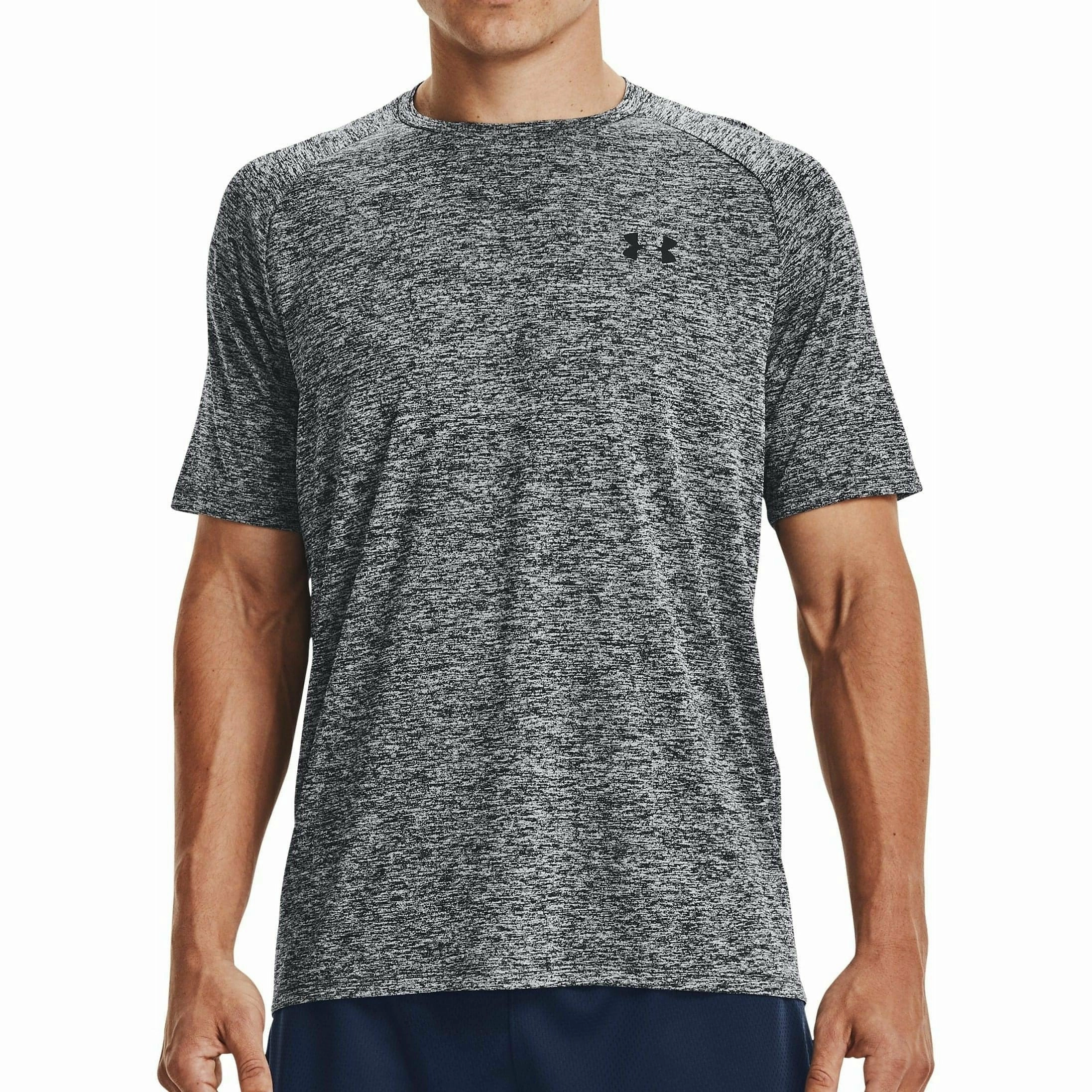 Under Armour Tech 2.0 Short Sleeve Mens Training Top - Grey OdorControlTech OdorControl Technology