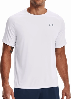 Under Armour Tech 2.0 Short Sleeve Mens Training Top - White SustainableCertified