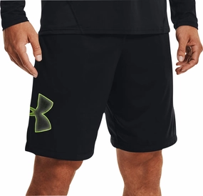 Durable Reinforcements Ski Core Under Armour Tech Graphic Mens Training Shorts - Black