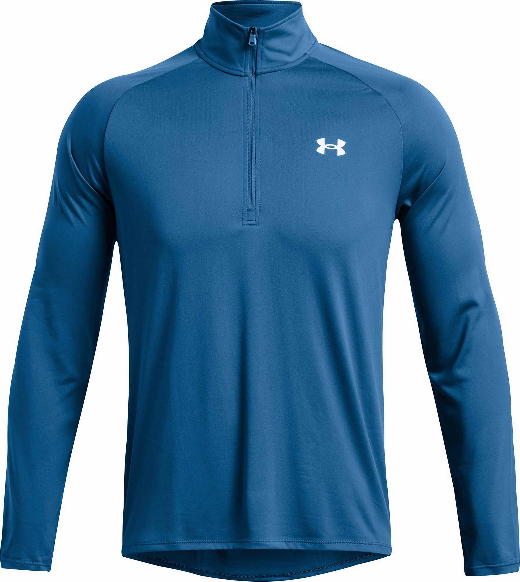 Under Armour Tech Half Zip Long Sleeve Mens Training Top - Blue spring fresh