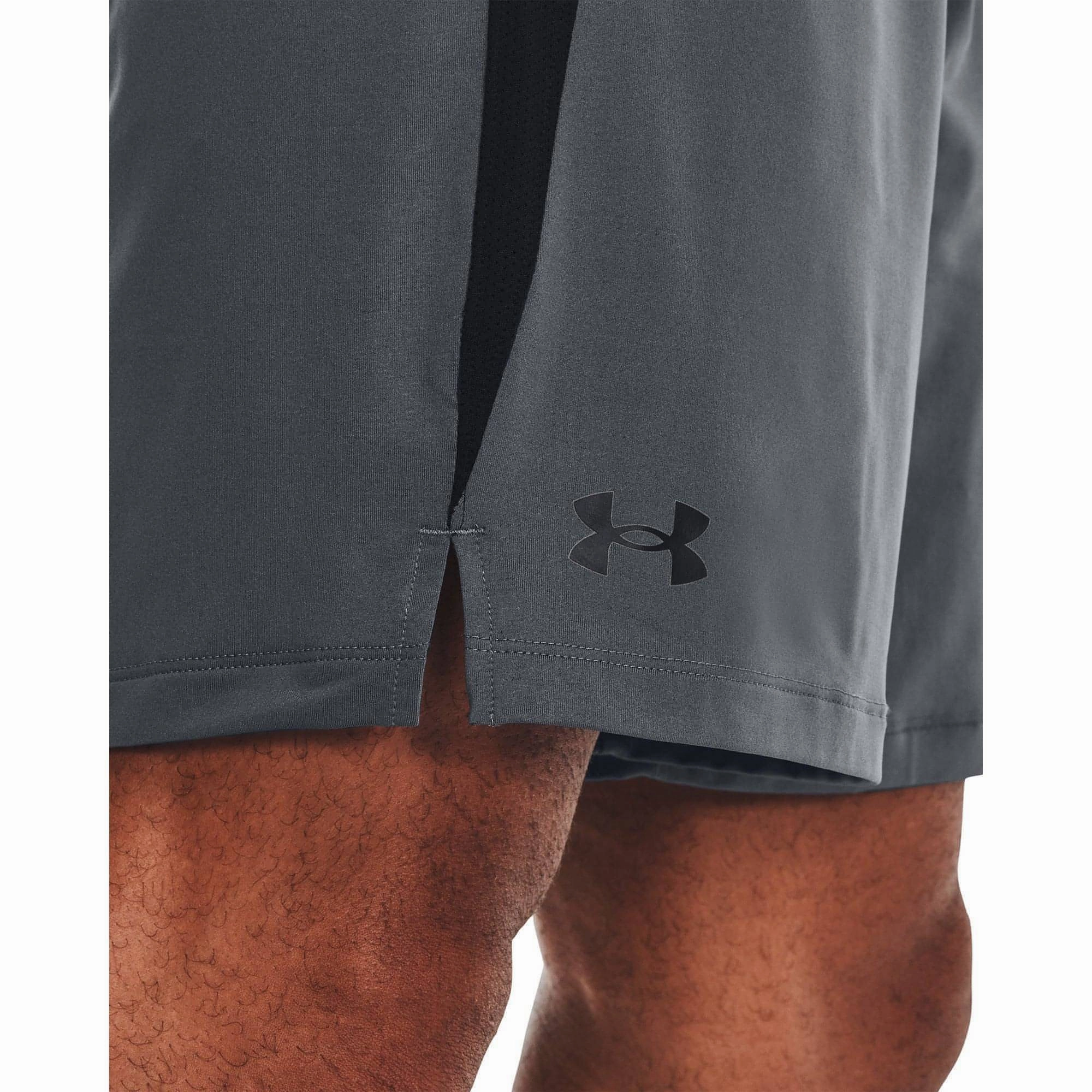 Under Armour Tech Vent Mens Training Shorts - Grey Party Guest MultiPanelDesign