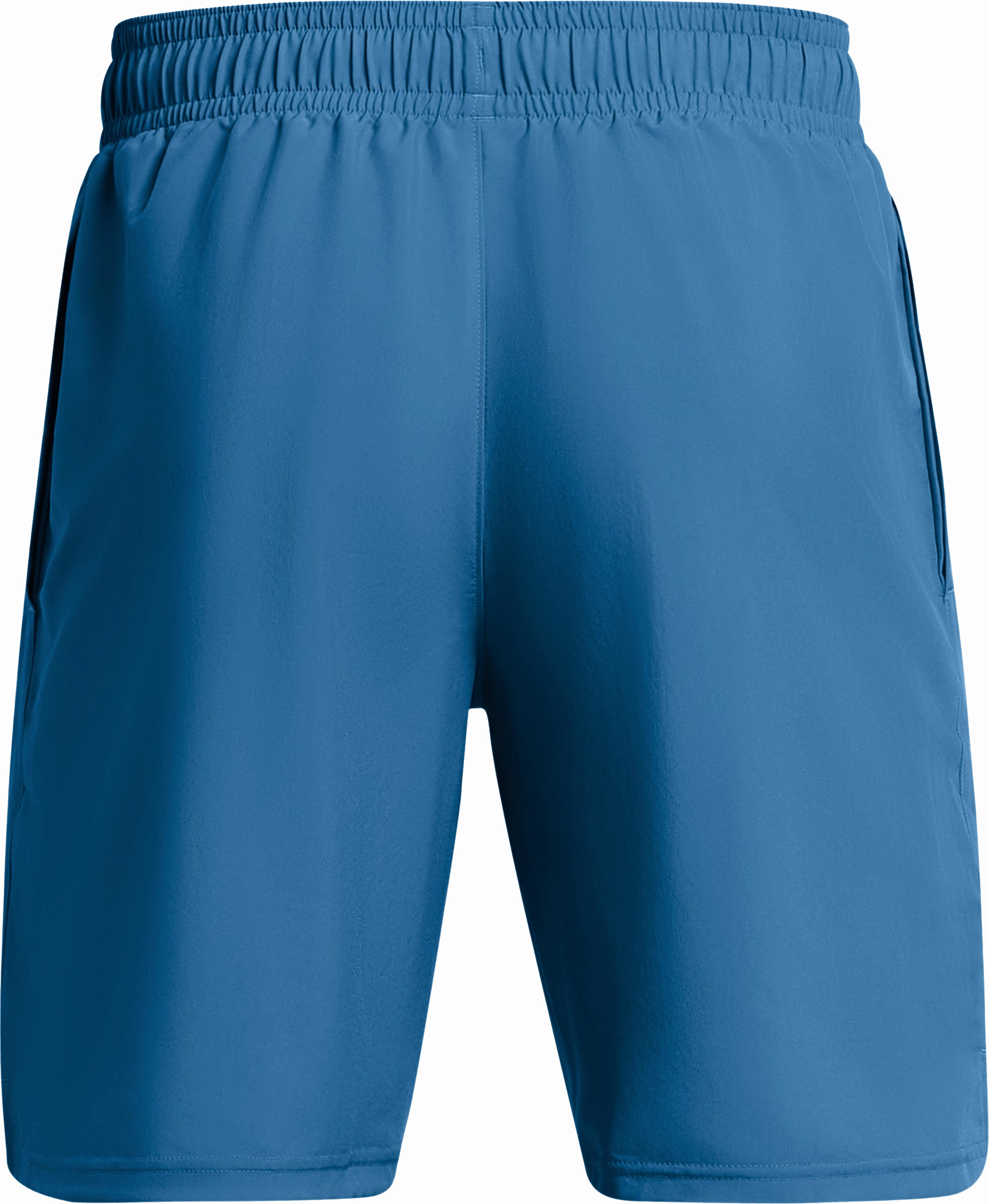 Aerated Seam Placement Royal Ease Under Armour Tech Woven Wordmark Mens Training Shorts - Blue