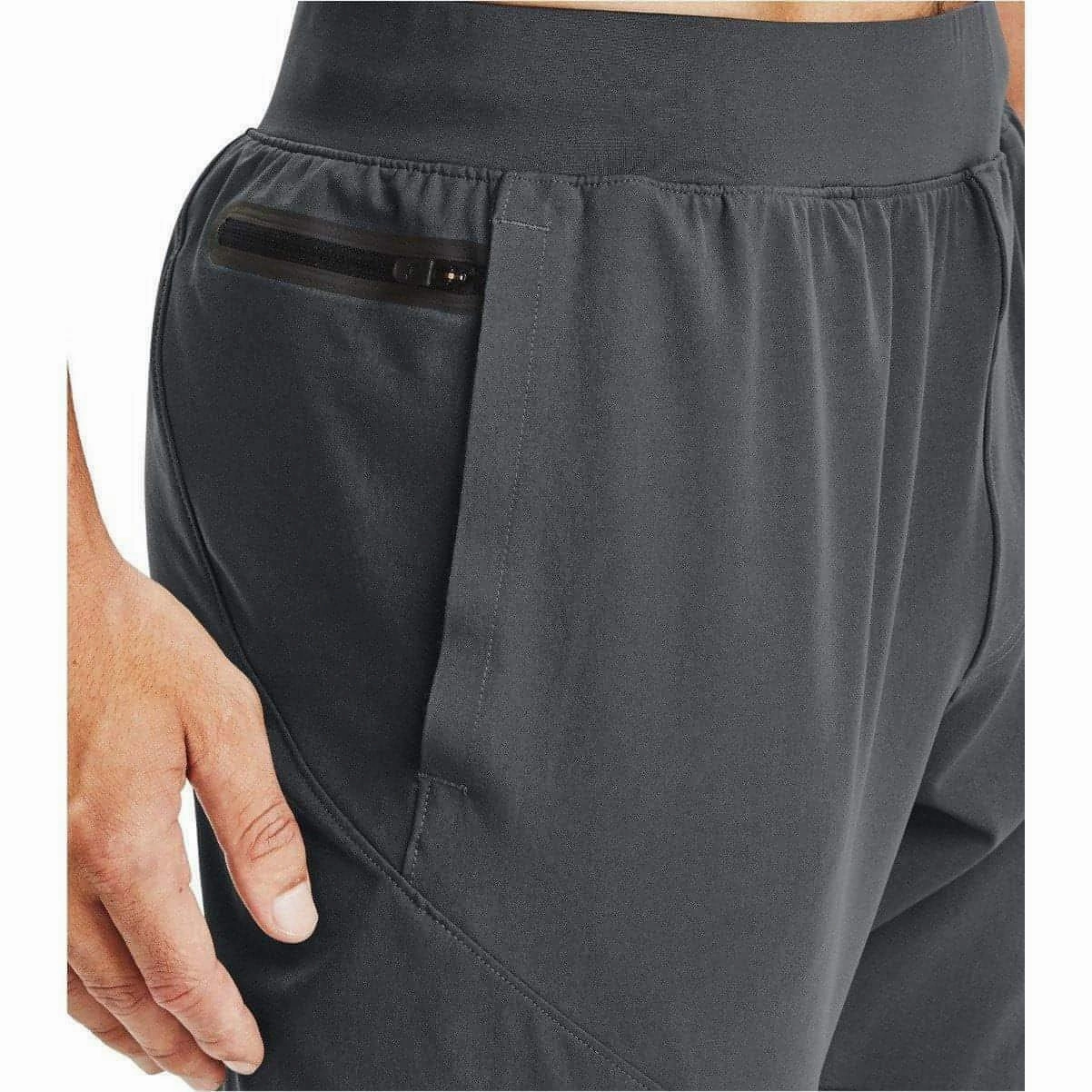 Under Armour Unstoppable Tapered Mens Training Pants - Grey AntiStatic Cloth Tech Edge