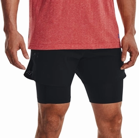 Under Armour Vanish Elite 2 In 1 Mens Running Shorts - Black fresh start
