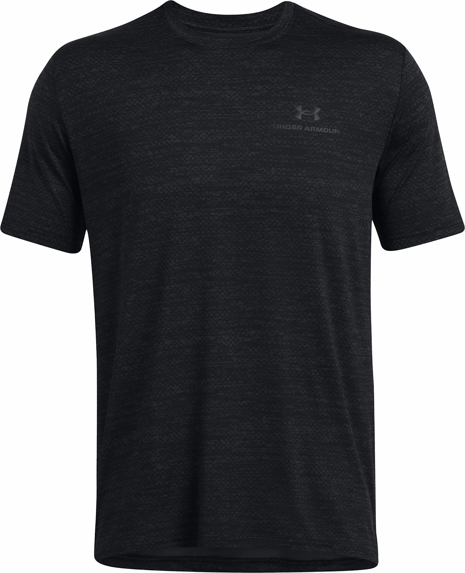Game Day Free Mind Under Armour Vanish Energy Printed Short Sleeve Mens Training Top - Black