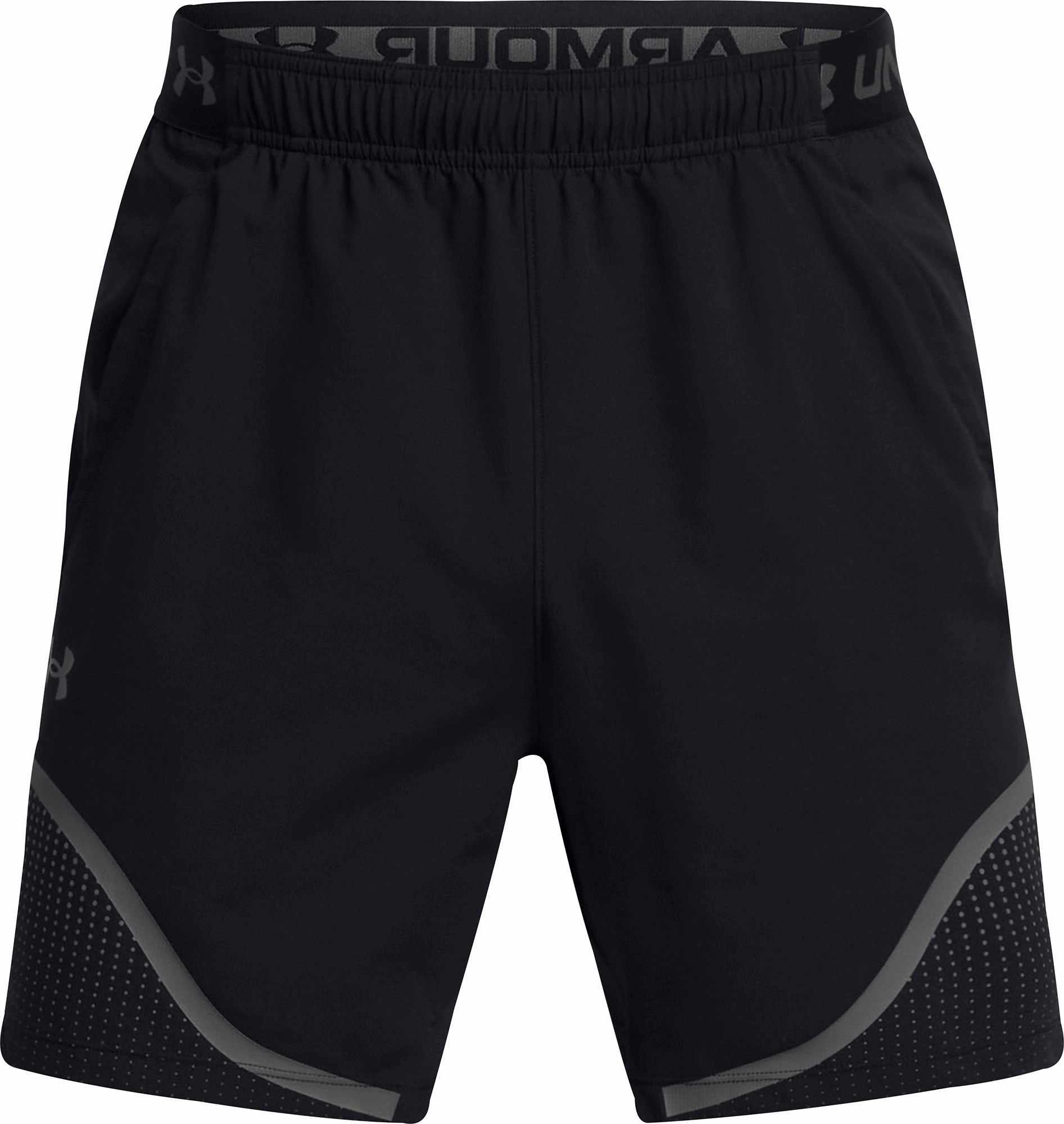 Under Armour Vanish Woven 6 Inch Graphic Mens Training Shorts - Black Serene Ease