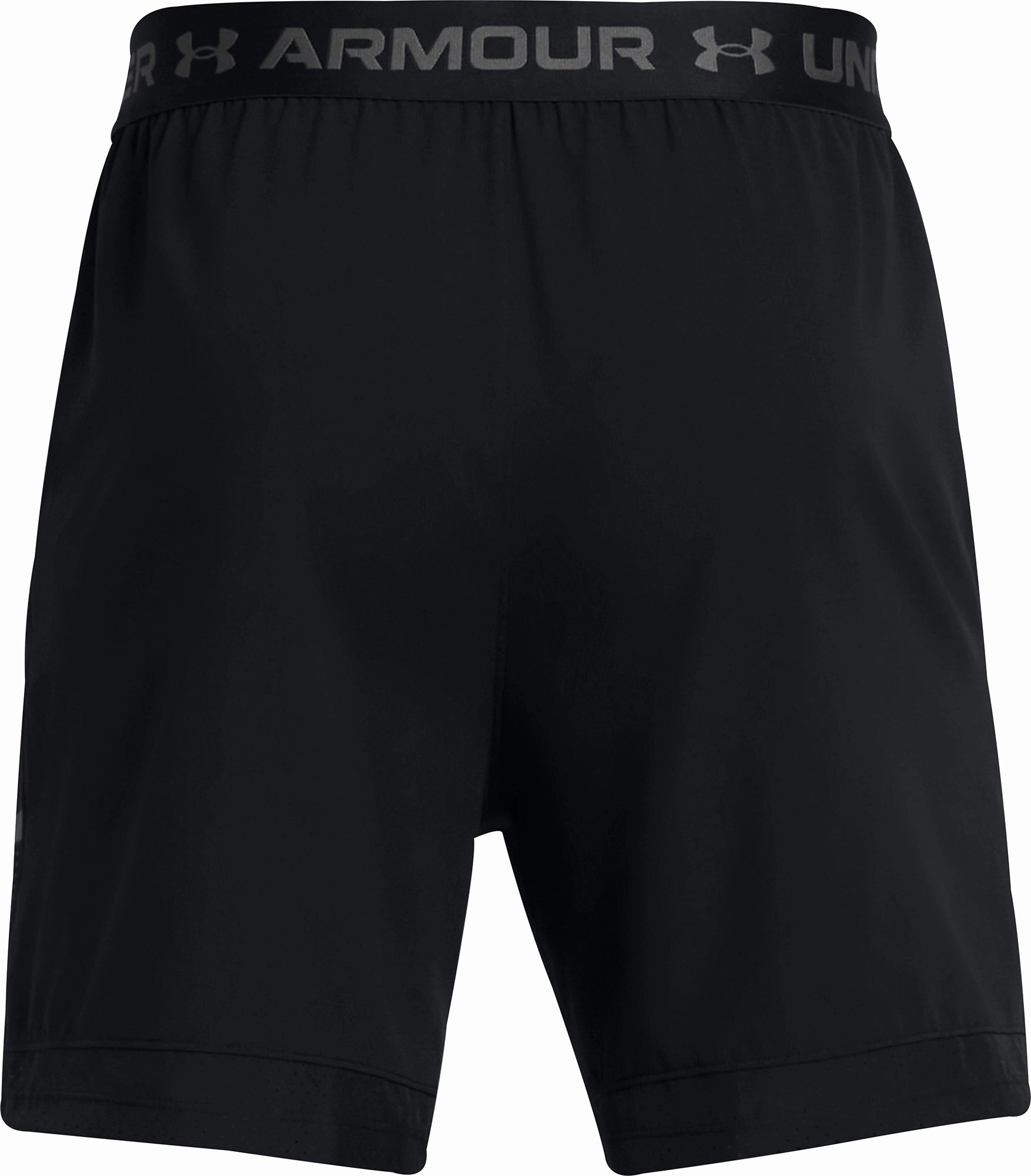 Opaque Core SustainableYarnBlend Under Armour Vanish Woven 6 Inch Graphic Mens Training Shorts - Black