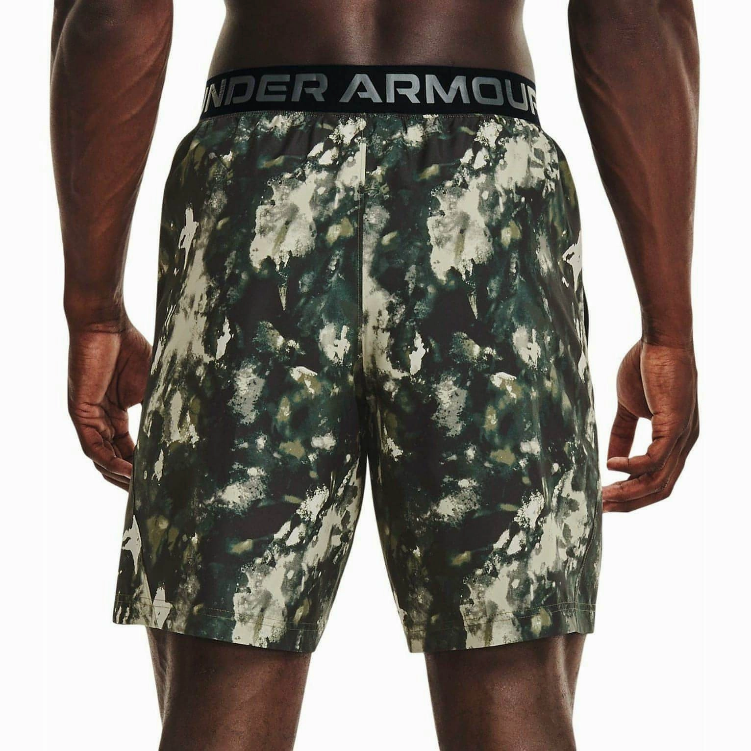 Repair Fit Under Armour Woven Adapt Mens Training Shorts - Green