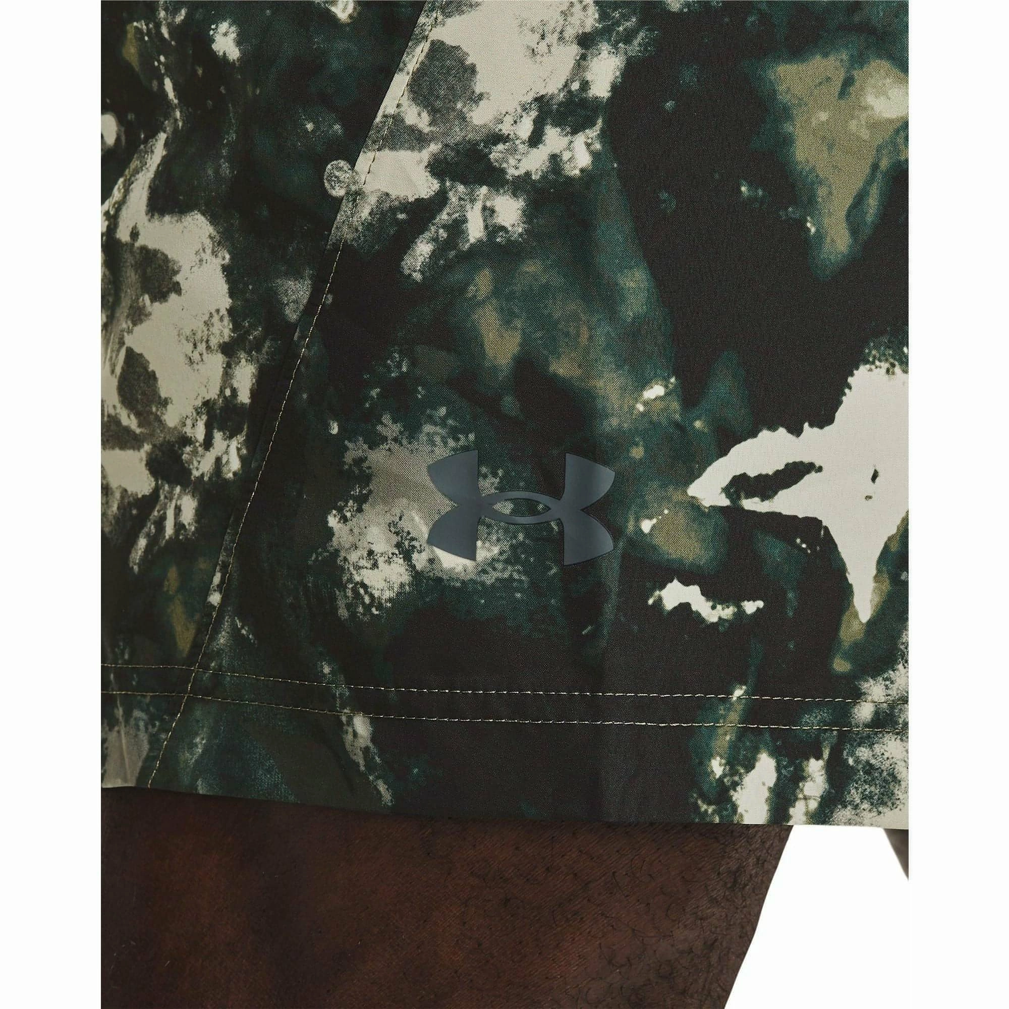 Under Armour Woven Adapt Mens Training Shorts - Green Stream Fit CompactPackaging