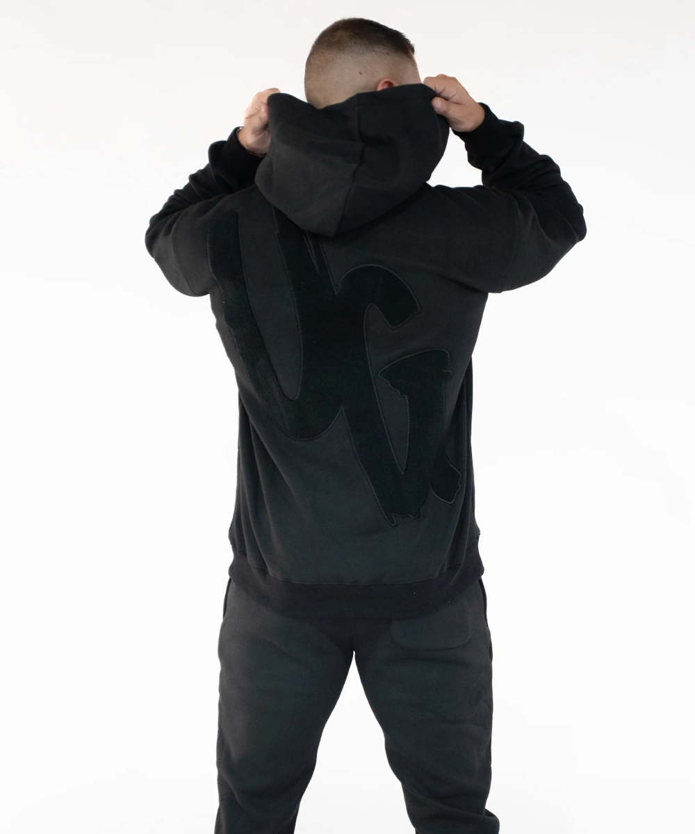 UNDRGROUND ??Moving In Silence?? Hoodie (Black) QuickDryMaterial