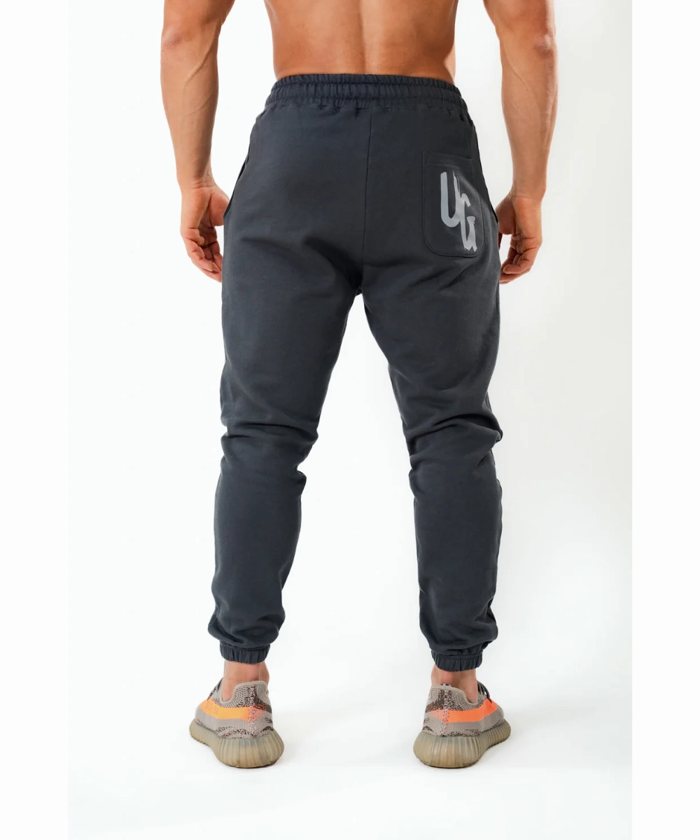 UNDRGROUND Against All Odds Joggers (Charcoal) WaterRepellentFinish HighCollared Design