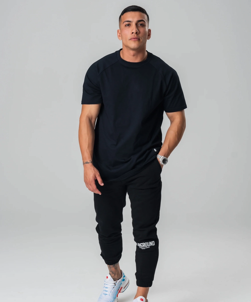 Dream Feel UNDRGROUND Curved Tee x 3D Print (Black)