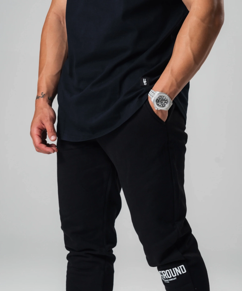 Aerated Seam Placement ReflectiveDetails UNDRGROUND Curved Tee x 3D Print (Black)