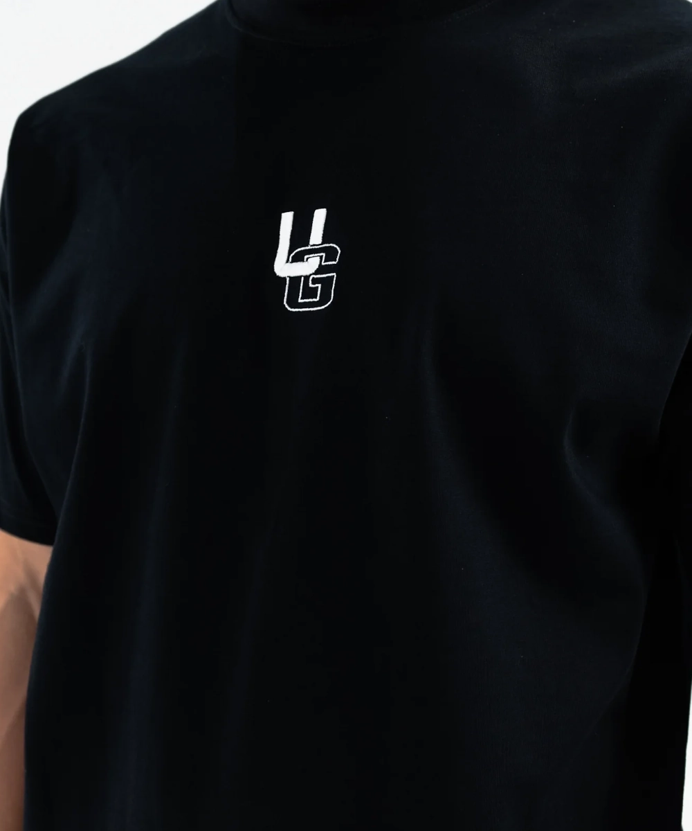 UNDRGROUND Flipped Straight Tee (Black/White) Soft Motion Prince Core