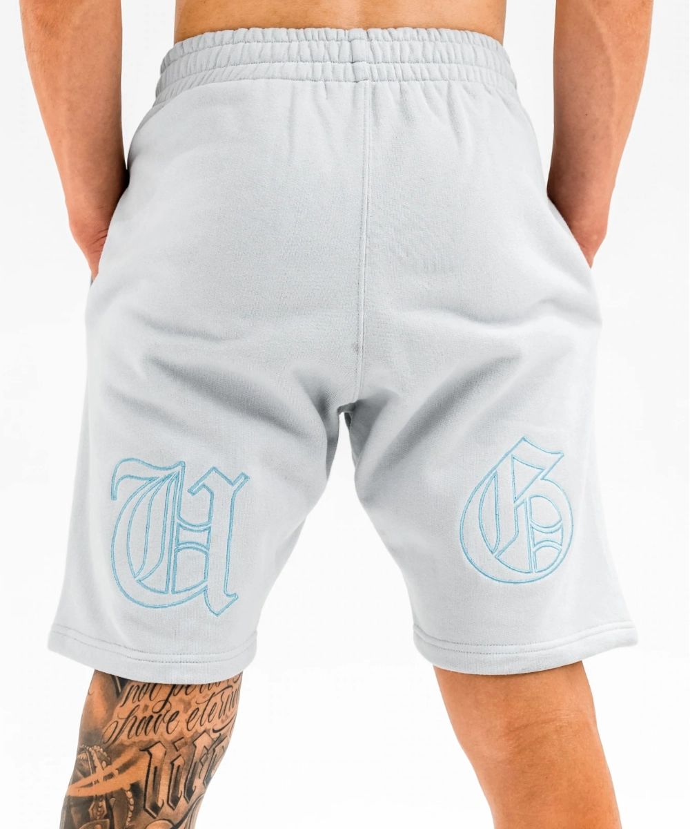 ShapeRetentionCloth EcoFriendly Textiles UNDRGROUND Heavy Weight Shorts (Blue Grey)