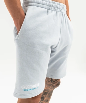 UNDRGROUND Heavy Weight Shorts (Blue Grey) Model Edge