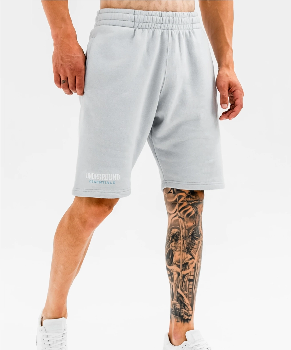 UNDRGROUND Heavy Weight Shorts (Blue Grey) BreathableMesh Breathable Lining