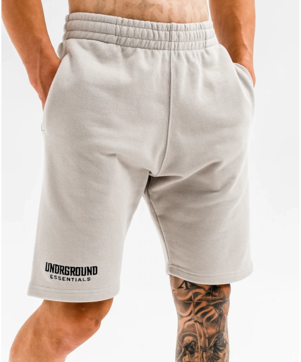 UNDRGROUND Heavy Weight Shorts (Taupe) WindproofInterior Fantasy Glow