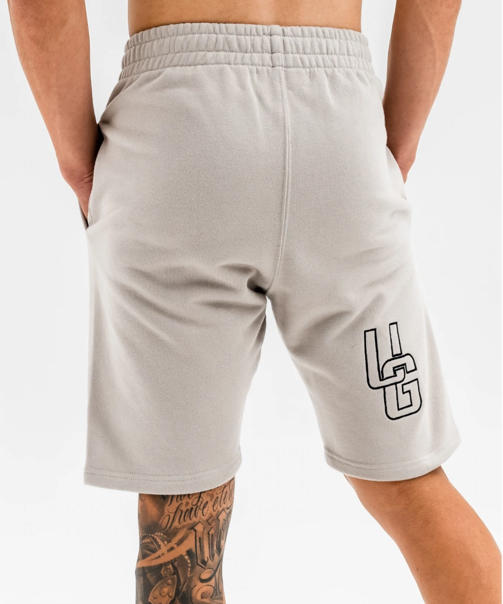 UNDRGROUND Heavy Weight Shorts (Taupe) Placket Closure QuickDrying
