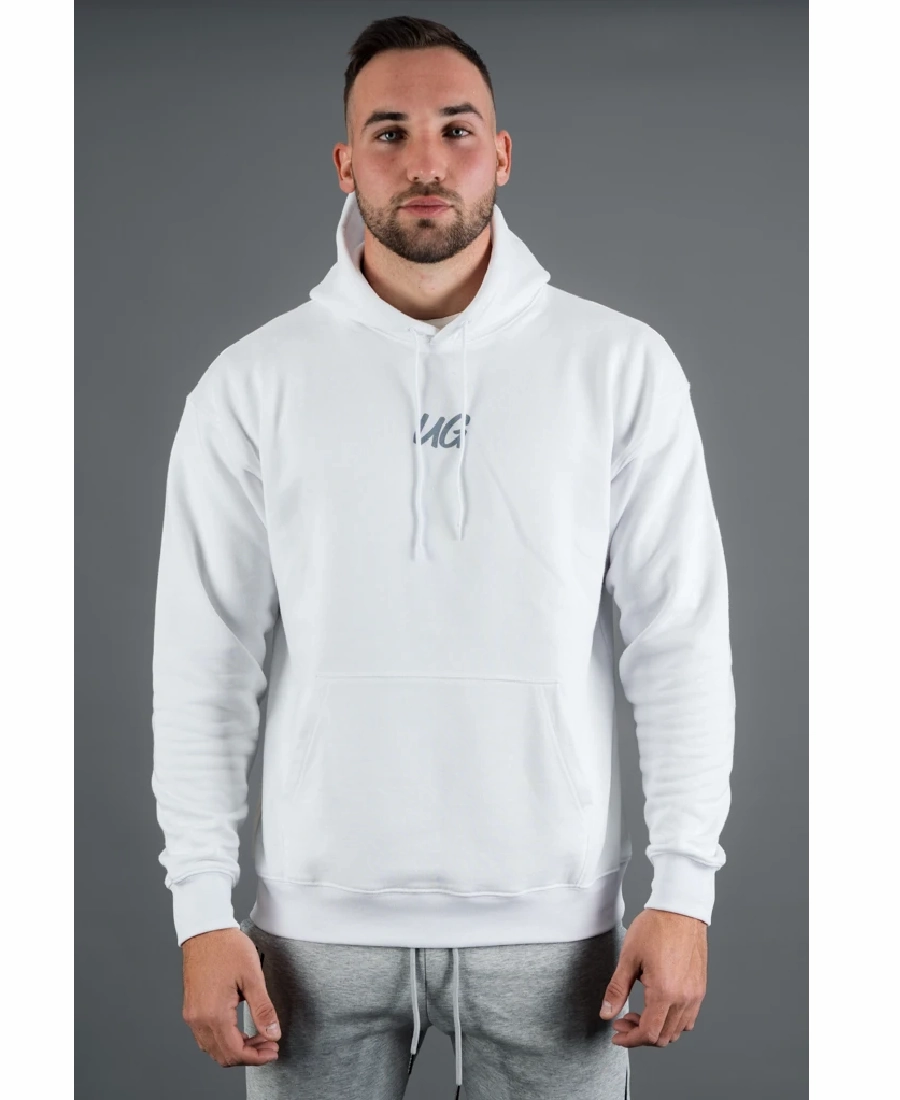 UNDRGROUND OTR Hoodie (White/Grey) WaterRepellent Surface