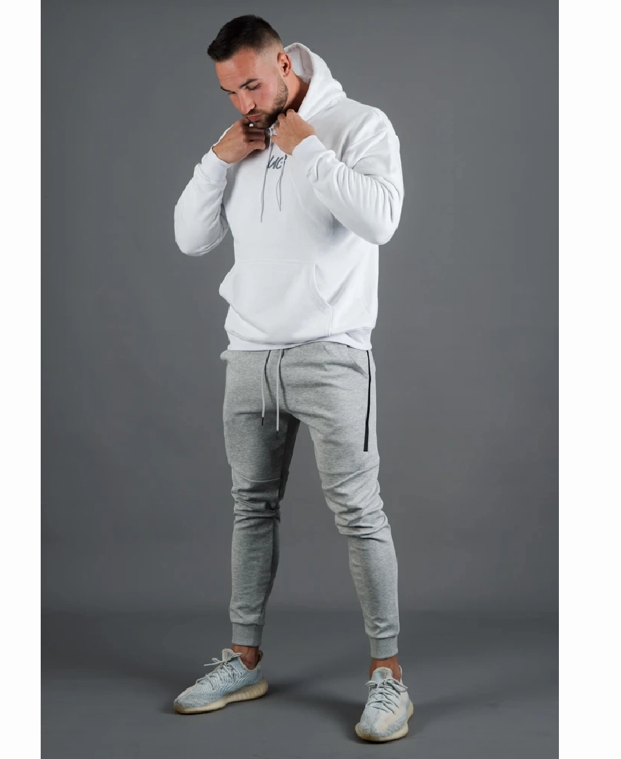 UNDRGROUND OTR Hoodie (White/Grey) Quick Wear