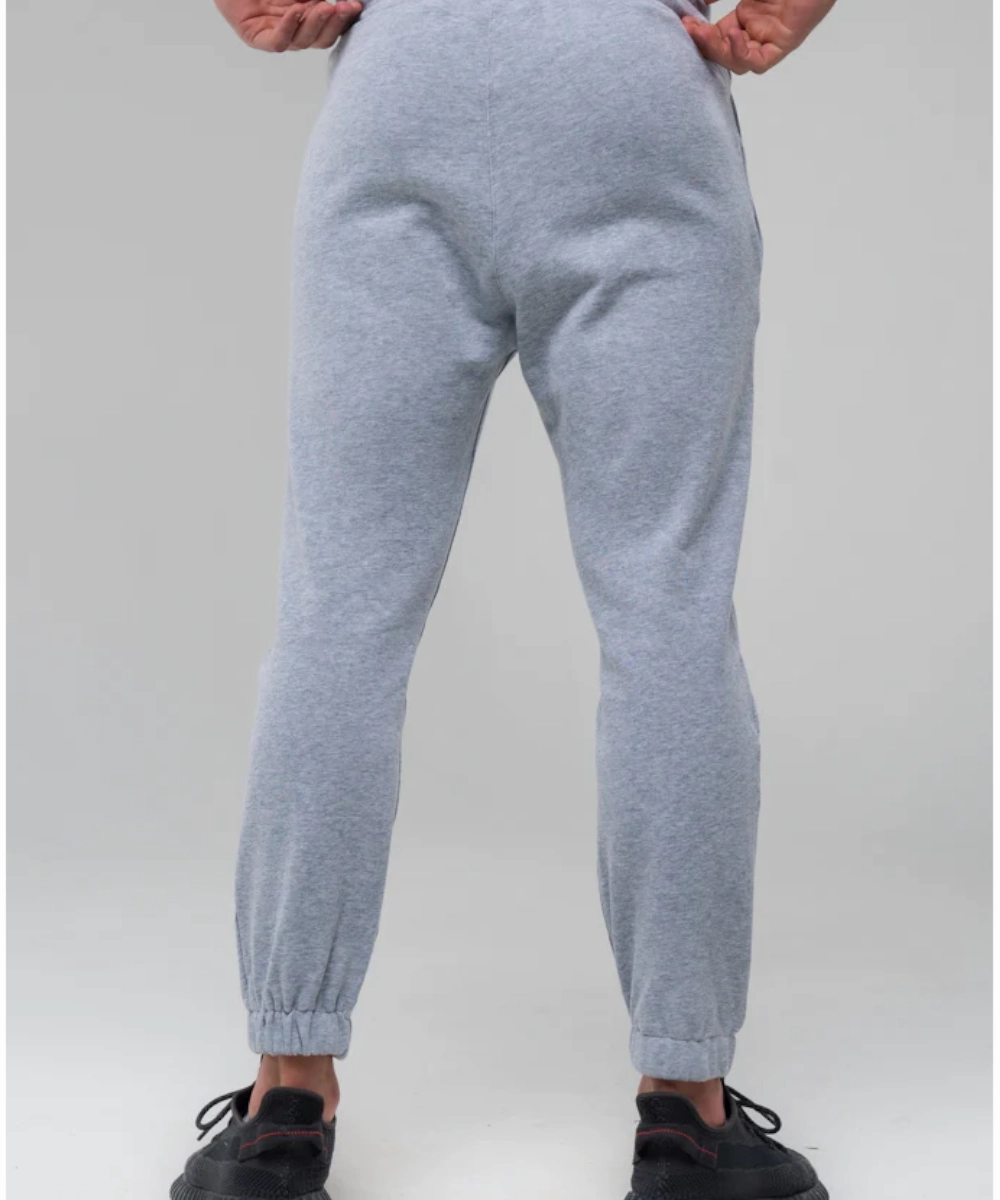 UNDRGROUND Oversized Cuffed Essentials Joggers (Grey) Lightweight insulation