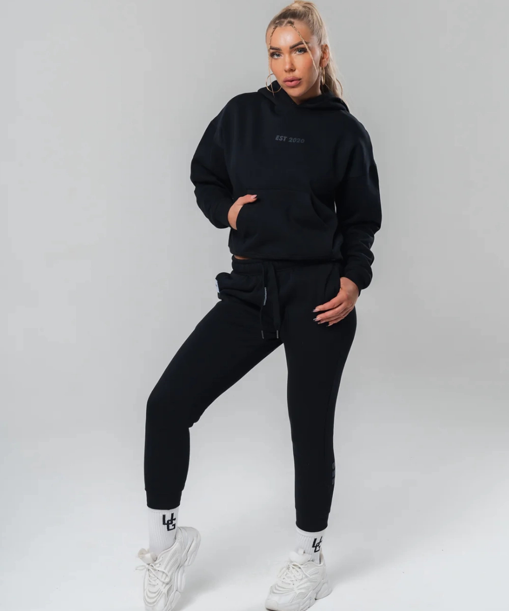 UNDRGROUND Oversized Reflective Hoodie (Black) QuickDrying Fiber AntiPillingTechnology