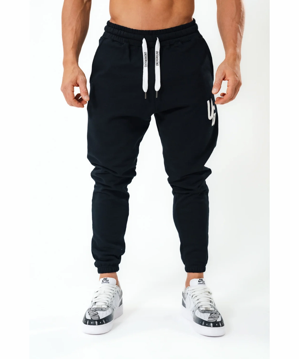 Match Fit FadeResistant UNDRGROUND Puff Print Joggers (Black)