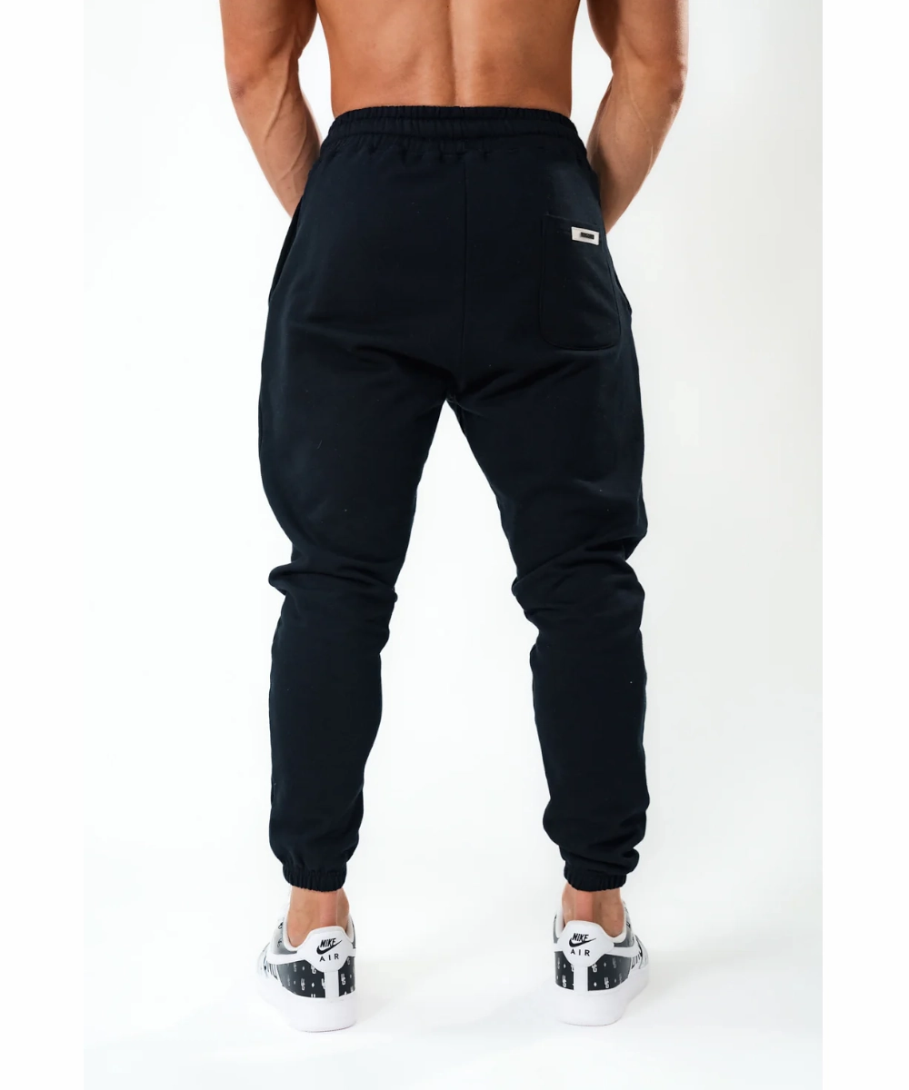 Dance Flow Cool Nylon UNDRGROUND Puff Print Joggers (Black)